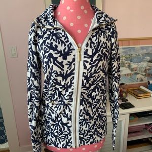 Lilly Pulitzer zip up top